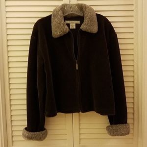 The Barrage Co..brown zip up jacket